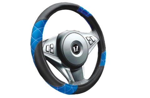 Steering wheel cover SW-010BLU